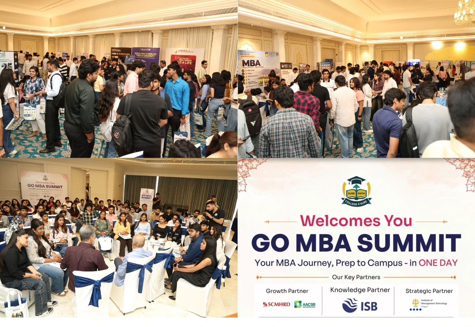 Go MBA Summit 2026 Successfully Concludes in Jaipur with 450+ Students and 30 MBA Colleges